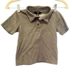 Boys 3T t-shirt polo shirt grey baby 3T pre-loved good condition